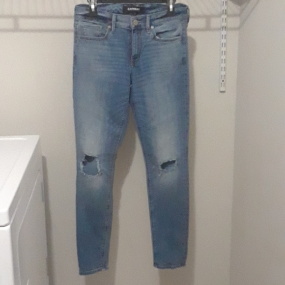 Express Denim - Express Repreve Skinny Mid Rise Jeans NWOT